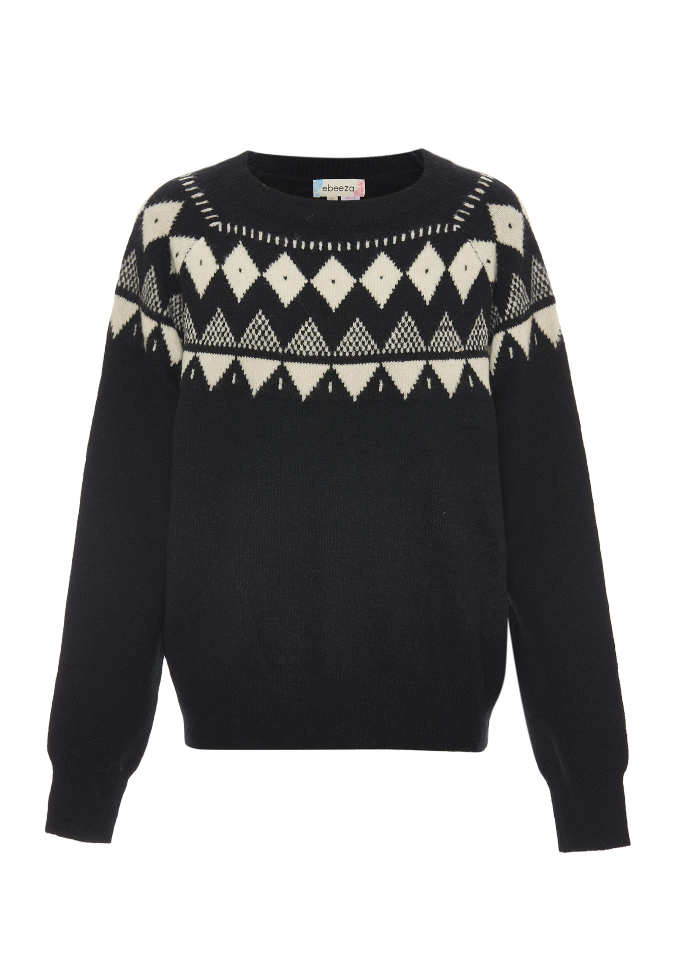 ebeeza Trui in Zwart: voorkant