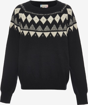 ebeeza Sweater in Black: front