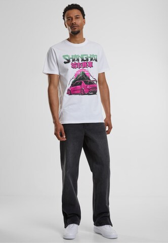 Mister Tee Shirt 'Shanghai' in White
