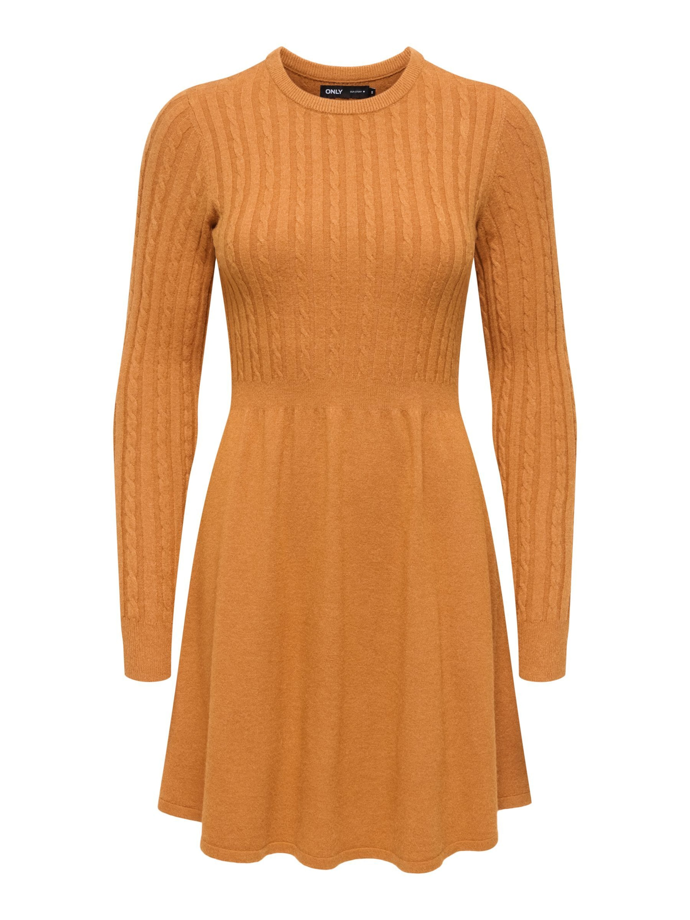 ONLY - Vestido en marrón: frente