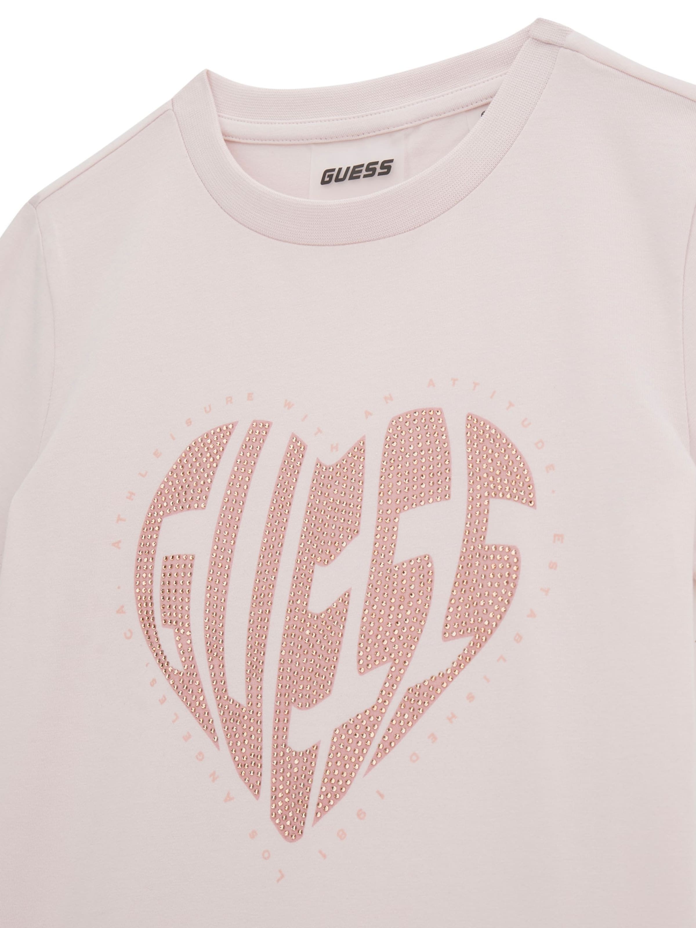 GUESS Póló 'MINIME' - rózsaszín