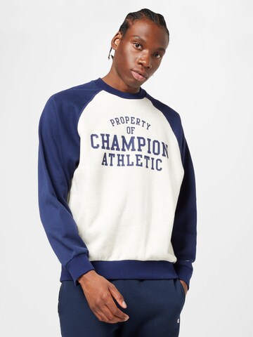 Champion Authentic Athletic Apparel Bluzka sportowa w kolorze niebieski: przód