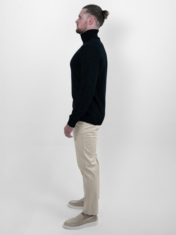 Vercate Pullover 'No. 17' in Schwarz