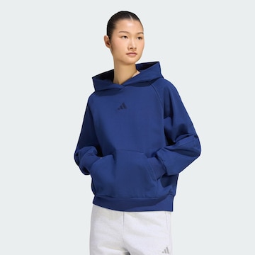 zils ADIDAS SPORTSWEAR Sportiska tipa džemperis: no priekšpuses