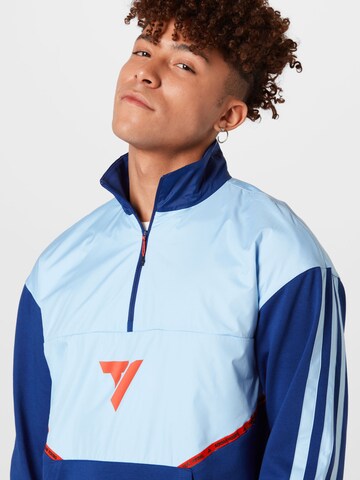 ADIDAS PERFORMANCE Sports sweatshirt in Blue