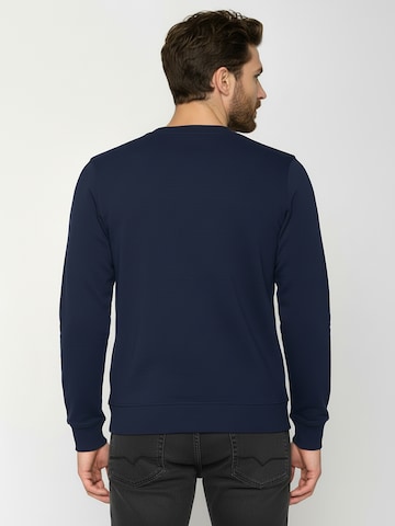 Felpa ' Wild Smokey Walrus ' di GREENBOMB in blu
