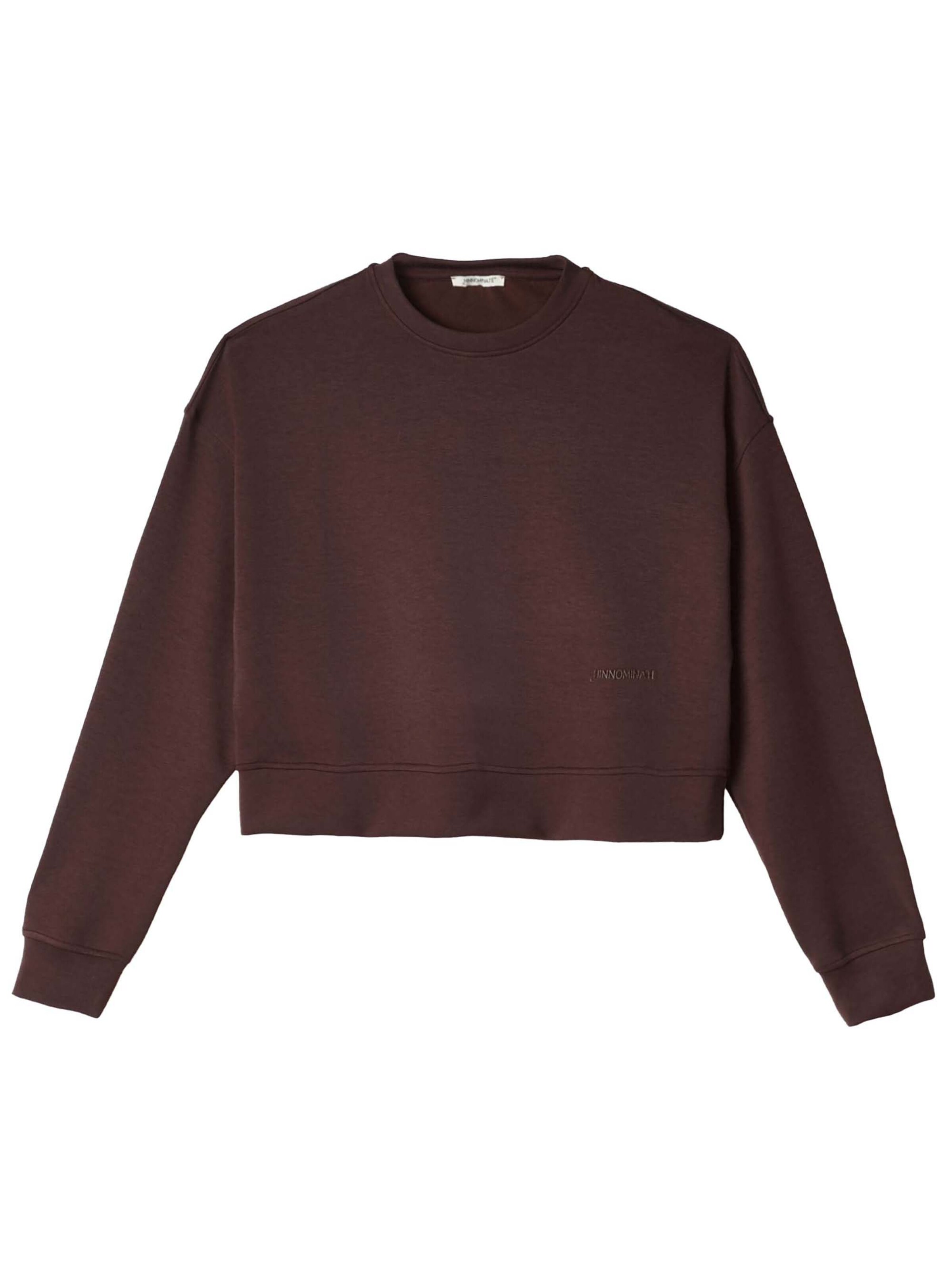 Sweat-shirt HINNOMINATE en marron : devant