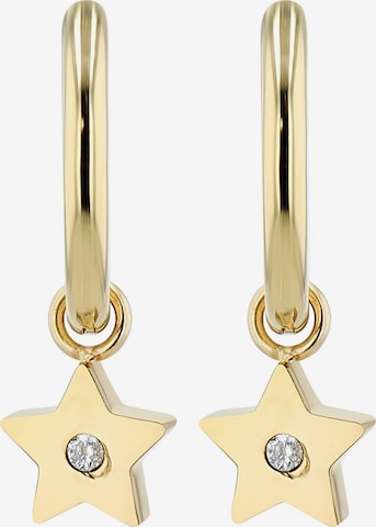 Akzent Earrings 'Sari, langlebig' in Gold: front