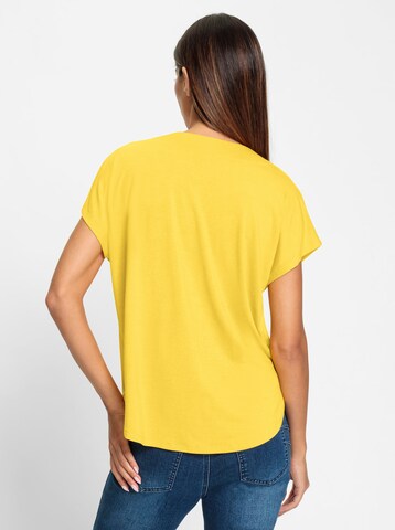 T-shirt heine en jaune