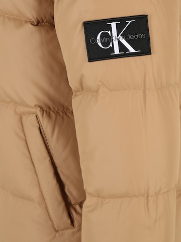 Calvin Klein Jeans Winter Jacket in Beige