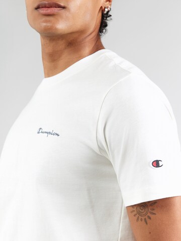 geltona Champion Authentic Athletic Apparel Marškinėliai