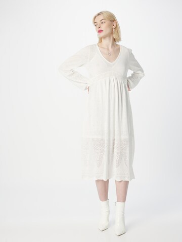 Stefanel Φόρεμα σε λευκό: μπροστά