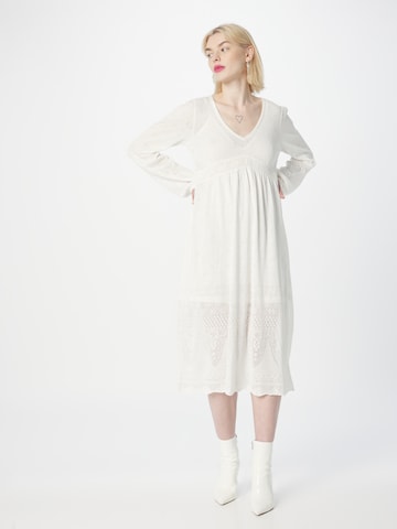 Robe Stefanel en blanc : devant