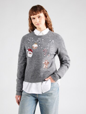Pulover 'JDYTWINKLE' de la JDY pe gri: față
