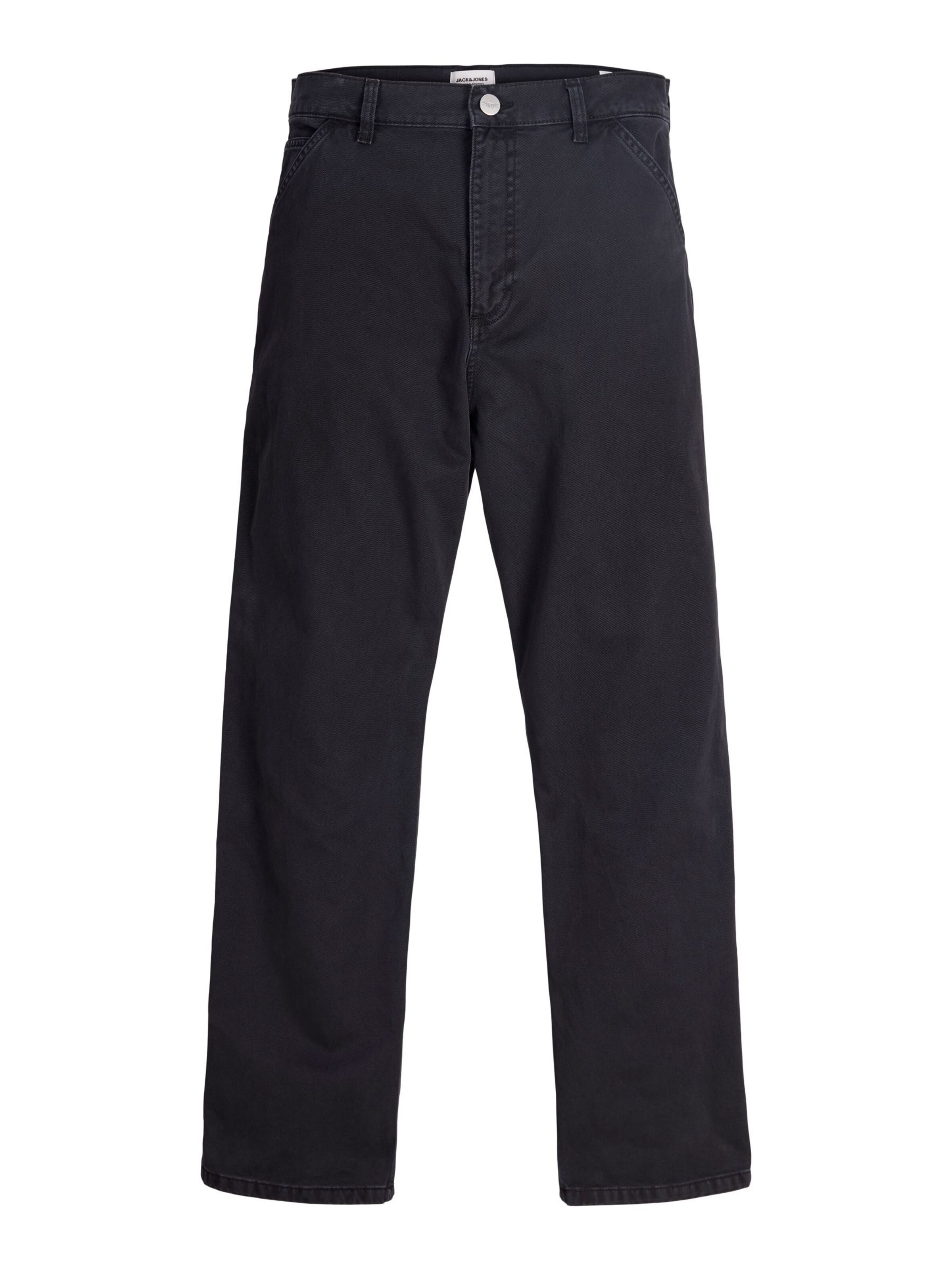 Regular Pantalon JACK & JONES en noir : devant
