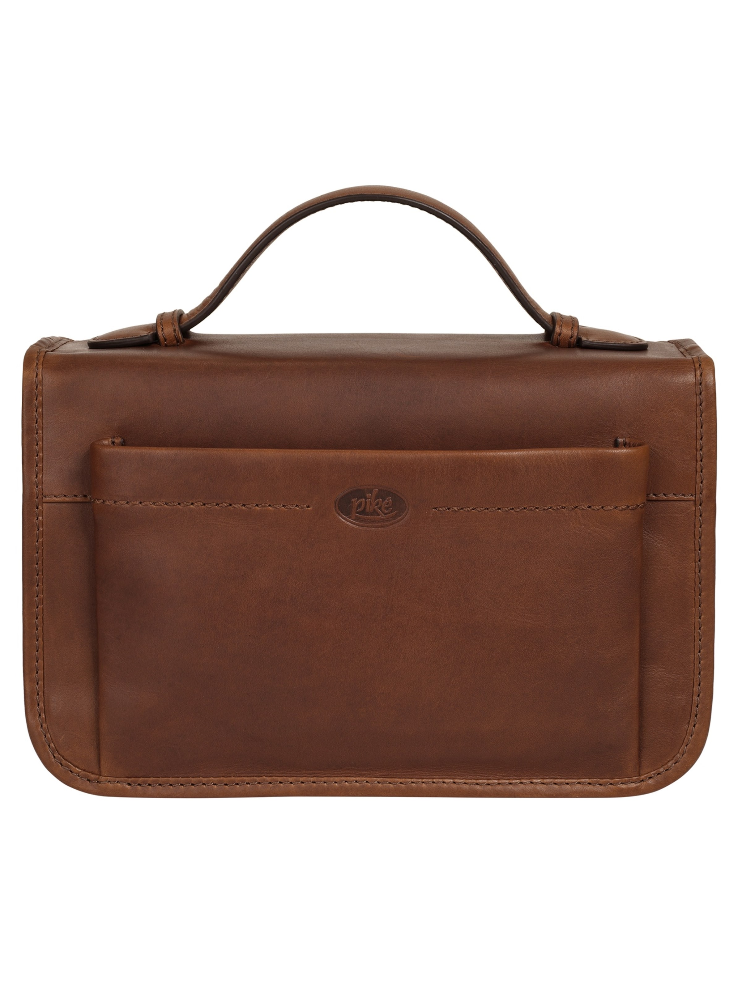 piké Kulturtasche‌‌‌‌‌‌‌‌‌ in Braun: Vorderseite