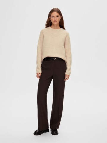 SELECTED FEMME Sweater in Beige