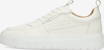 PS Poelman Sneakers laag 'Ivar' in Wit: voorkant