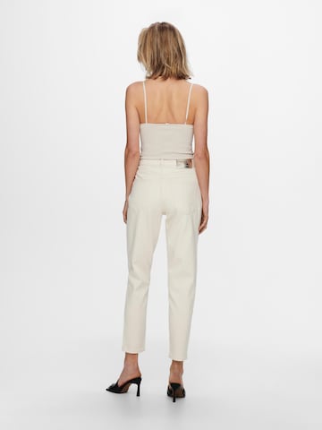 ONLY Regular Jeans 'Veneda' in Beige