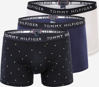 Tommy Hilfiger Underwear Bokserice u mornarsko plava / tamno plava / žuta / bijela, Pregled proizvoda