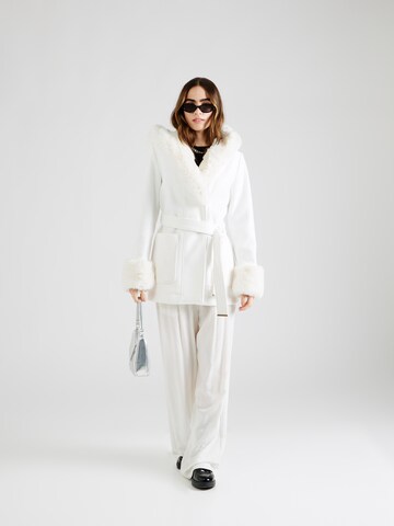 River Island Between-Seasons Coat in Beige