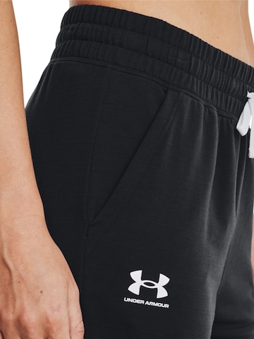 regular Pantaloni sportivi 'Under Armour Rival Terry' di UNDER ARMOUR in nero