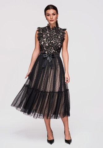 Robe de soirée Ombre en noir