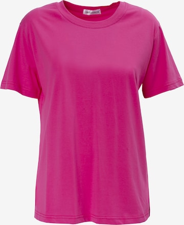 Influencer Shirt in Pink: Vorderseite