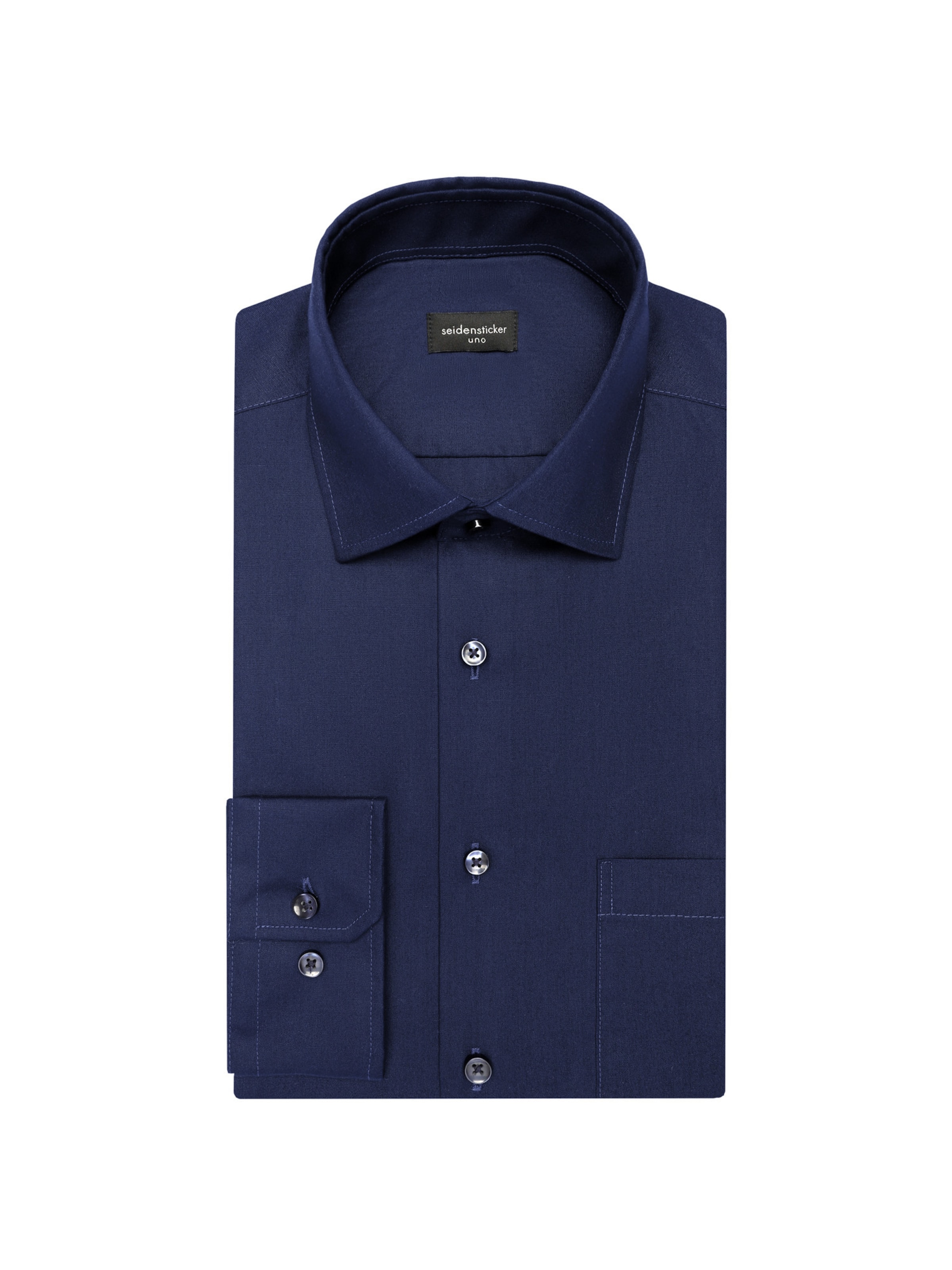 SEIDENSTICKER Regular fit Business Shirt in Blue