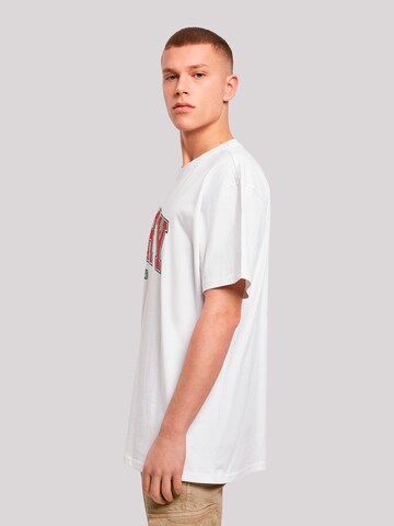 F4NT4STIC Shirt 'Merry Christmas' in White