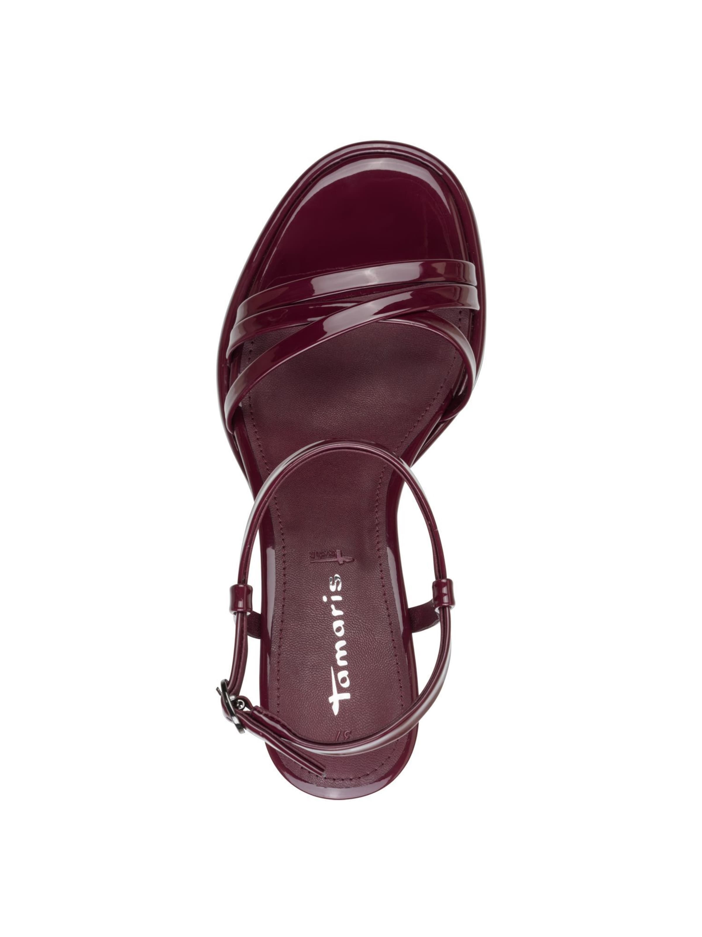 raudona Tamaris Sandalai