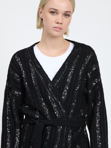 Influencer Knit cardigan in Black