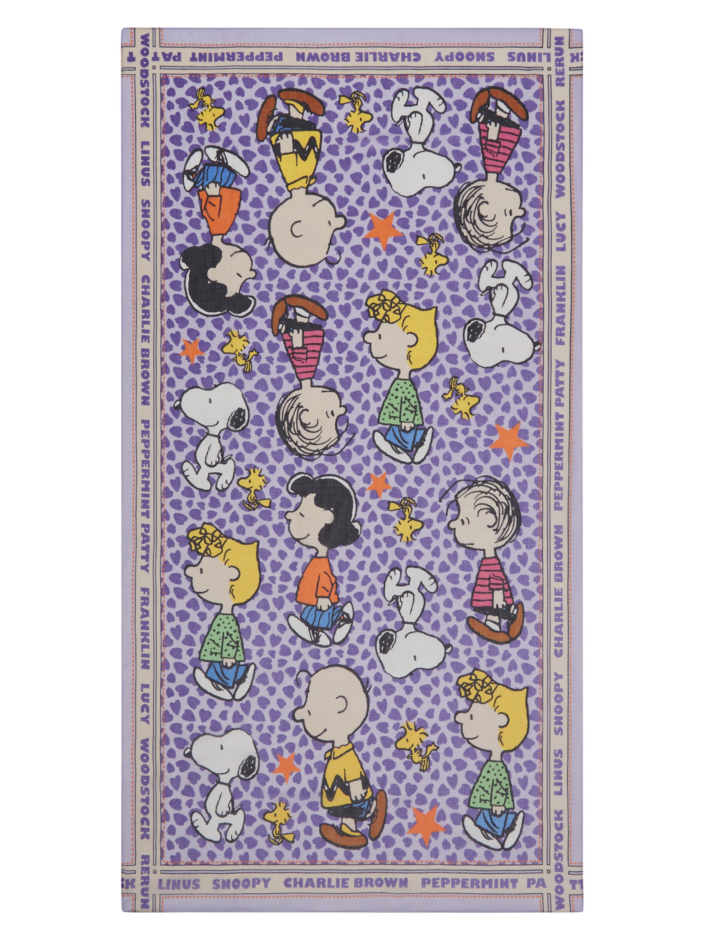 CODELLO Schal 'PEANUTS' in Lila