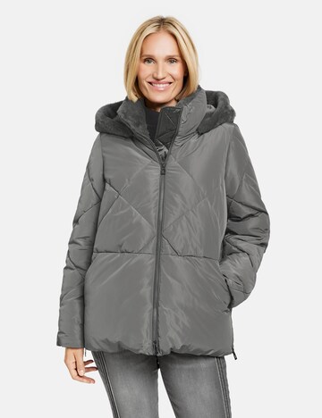 GERRY WEBER Winter Jacket in Grey: front