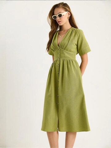 Bianco Lucci - Vestidos camiseiros em verde