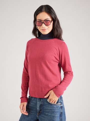 UNITED COLORS OF BENETTON Pulover | rdeča barva: sprednja stran