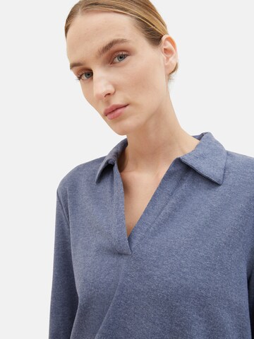 TOM TAILOR Sweatshirt in Blau