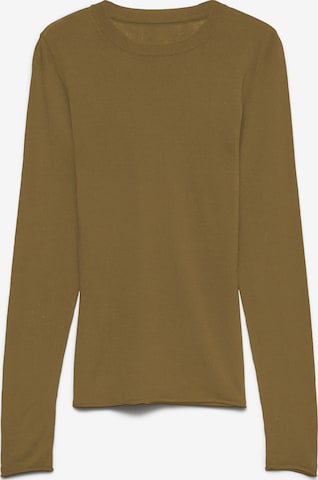 VERO MODA Sweter 'VMKamile' w kolorze zielony: przód