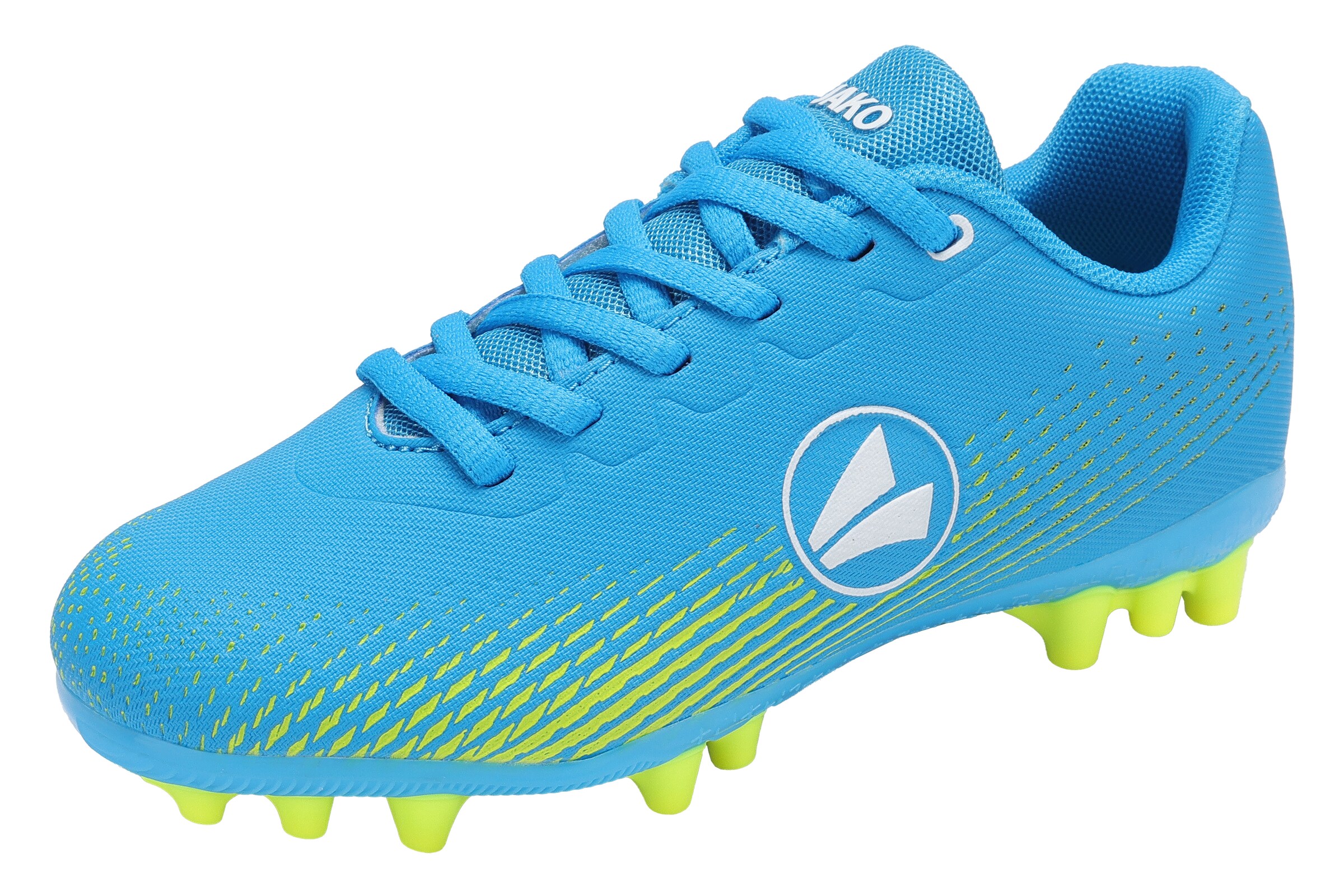 JAKO Fußballschuh in Blau: Vorderseite