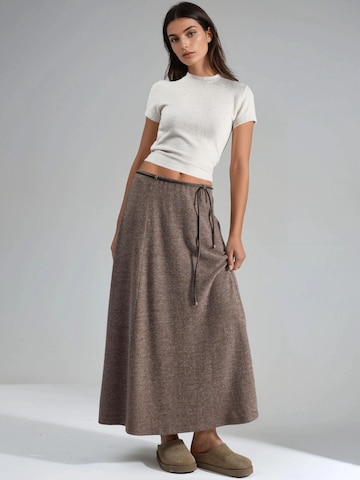 Gonna di Busem in marrone