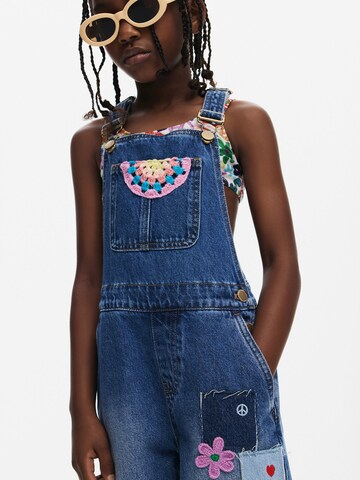 regular Pantaloni con pettorina di Desigual in blu