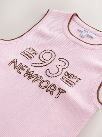 Next Gebreide top in Roze