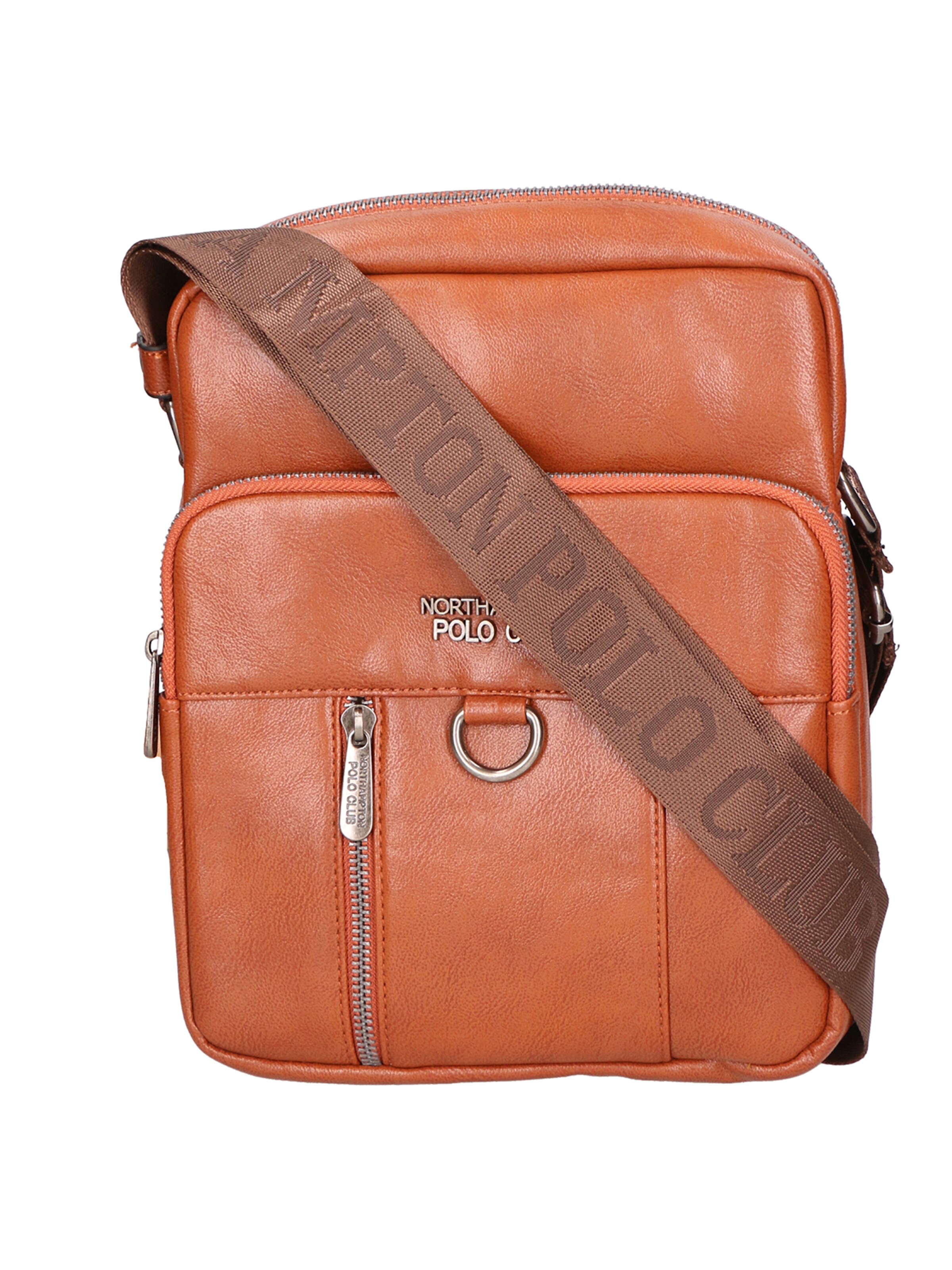 Borsa a spalla di Northampton Polo Club in marrone