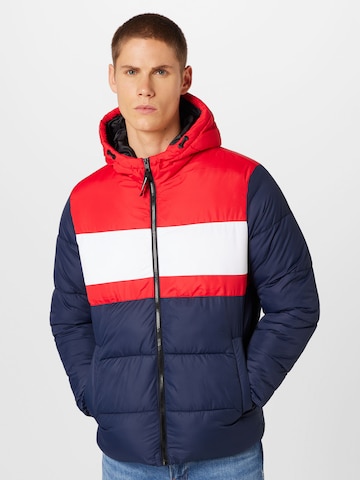 Geacă de iarnă de la JACK & JONES pe alb: față