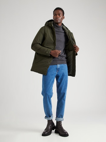 Veste mi-saison 'CHAMP' JACK & JONES en vert