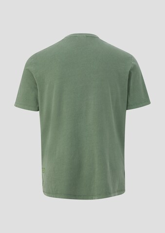 s.Oliver Men Big Sizes Shirt in Green: back