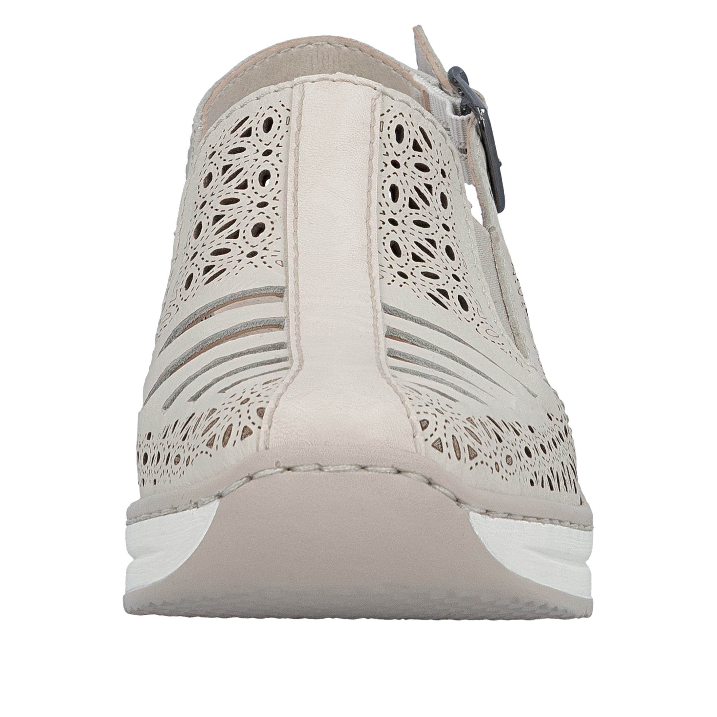 Escarpins à bride arrière Rieker en beige