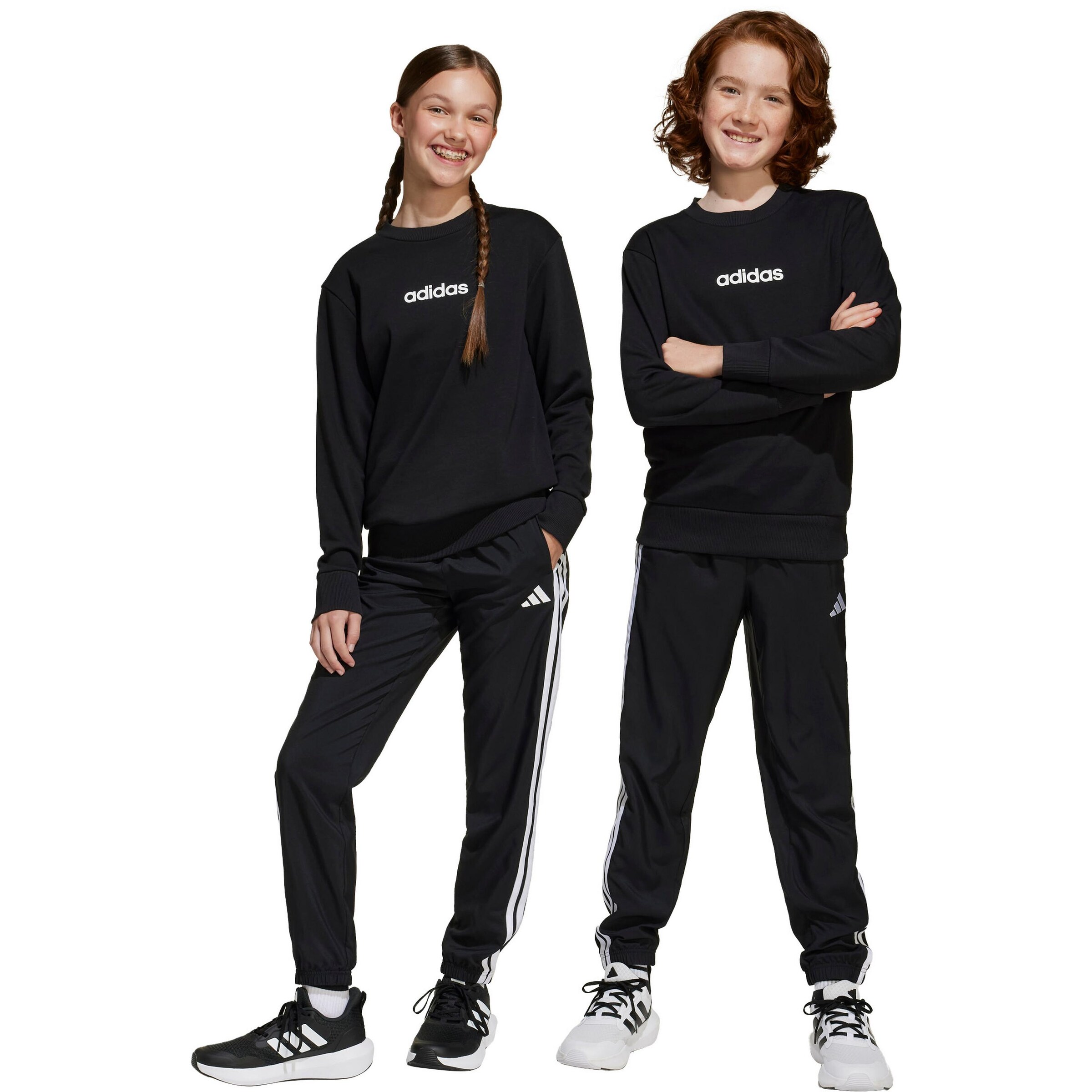 ADIDAS SPORTSWEAR Обычный Спортивные штаны 'Essentials' в Черный