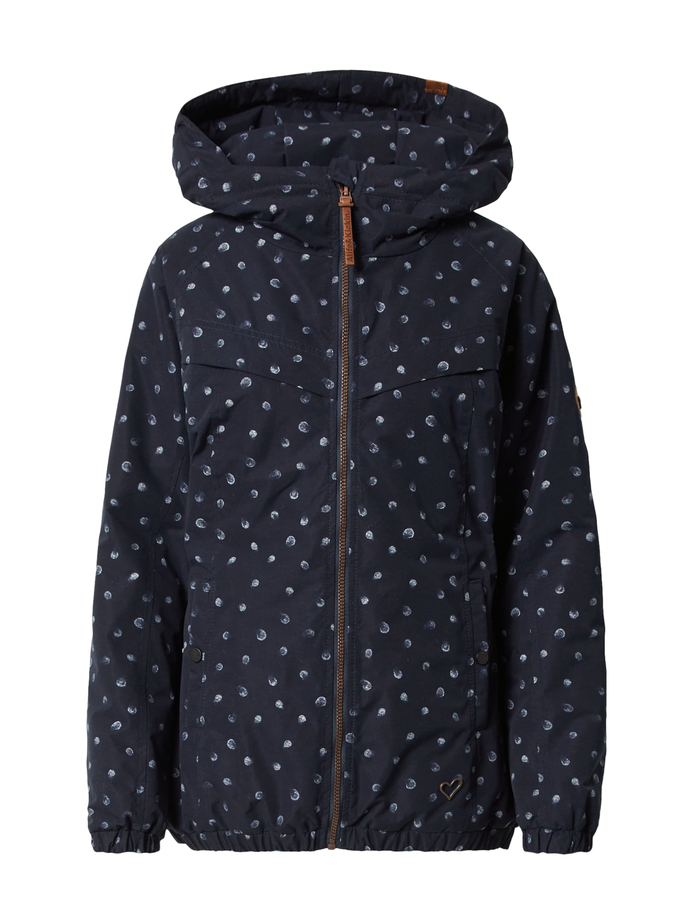 alife &amp; kickin Демисезонная куртка &#x27;Black MambaAK&#x27; в Синий: спереди