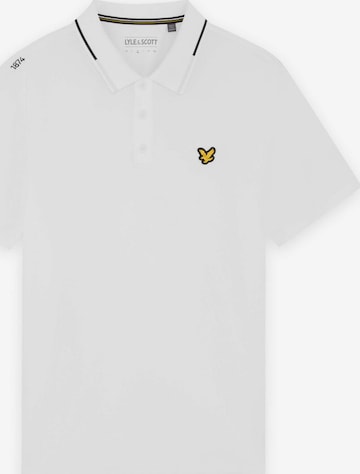 Lyle & Scott Functioneel shirt '1874' in Wit: voorkant